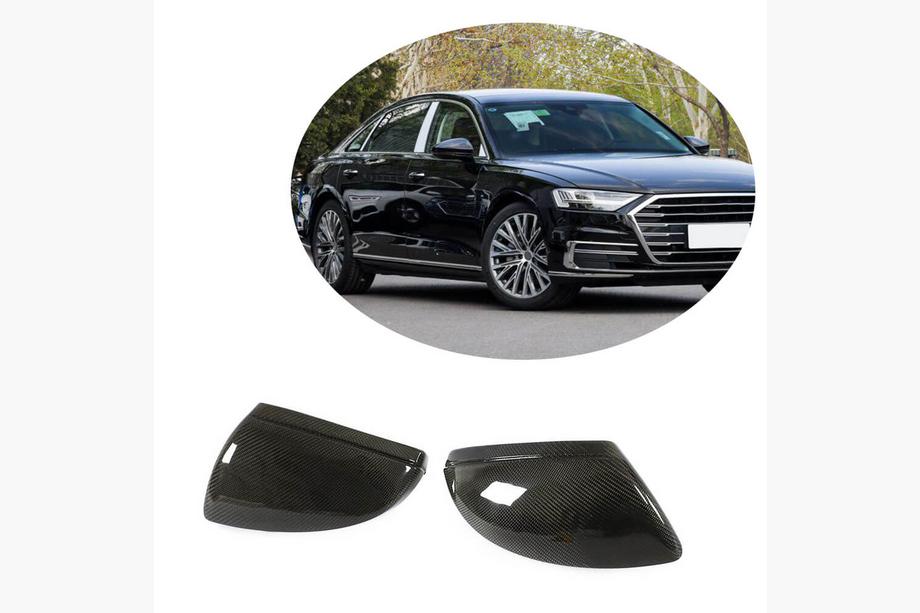 Audi A6 C8 2018–2025 Spejlkåber V1 (Carbon) Image