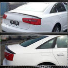 Audi A6 C7 2011–2017 Spoilerlip V4 (kulstof) foto 4