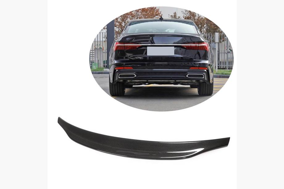 Audi A6 C8 2018–2025 V4 spoiler (til Sedan, carbon) Image