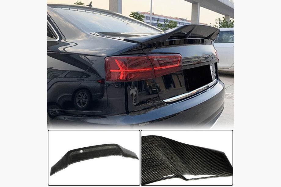 Audi A6 C7 2011–2017 Spoiler V1 (kulfiber) Foto 1