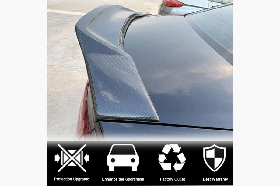 Audi A6 C7 2011–2017 Spoiler V1 (kulfiber) Foto 2