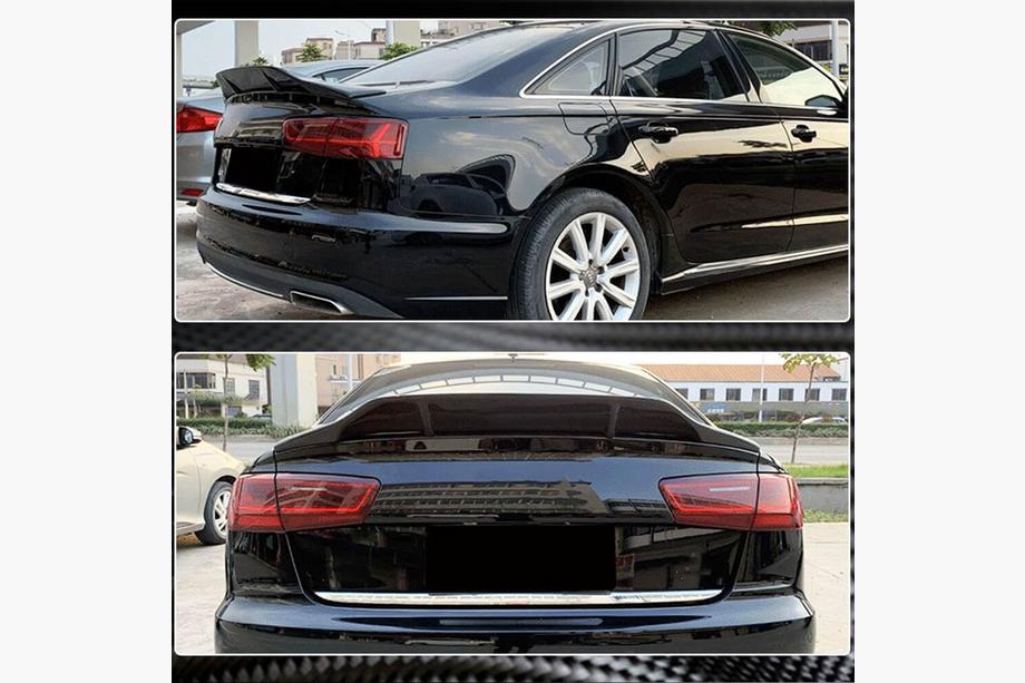 Audi A6 C7 2011–2017 Spoiler V1 (kulfiber) Foto 3