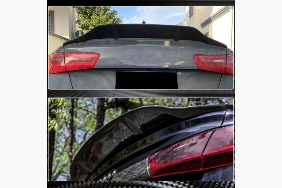 Audi A6 C7 2011–2017 Spoiler V1 (kulfiber) Foto 10