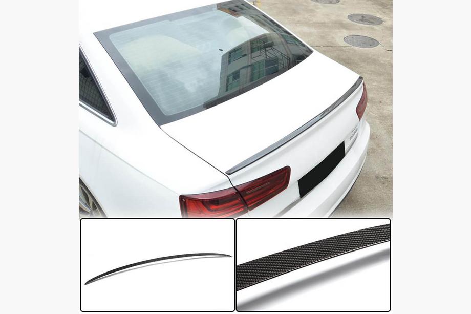 Audi A6 C7 2011–2017 Lipspoiler V3 (Carbon) Image
