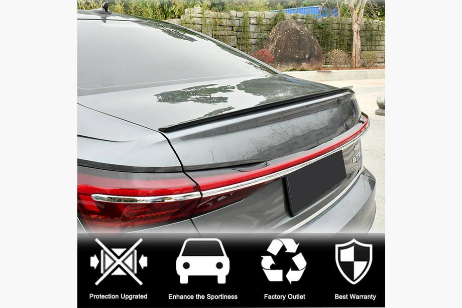 Audi A6 C8 2018–2025 Spoiler V3 (til Sedan, carbon) Foto 2