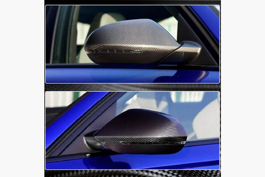 Audi A6 C7 2011–2018 Kulfiber spejlkåber (2011-2014) V2 Foto 3