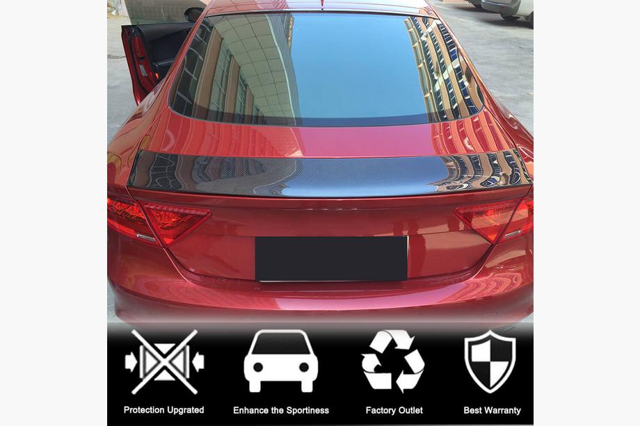 Audi A7 2010–2018 Spoiler V2 (kulfiber) Foto 2