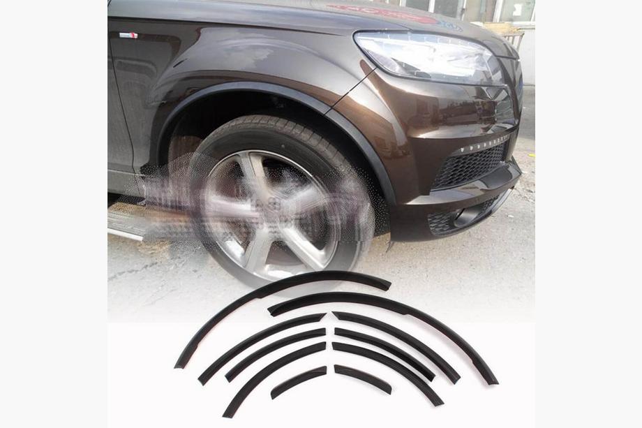 Audi Q7 2005–2015 Skærmbreddere (mat sort PU) Image