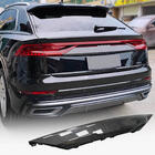 Audi Q8 2018– Kulfiber afdækning over nummerpladen (2019-2022, Carbon) foto 1