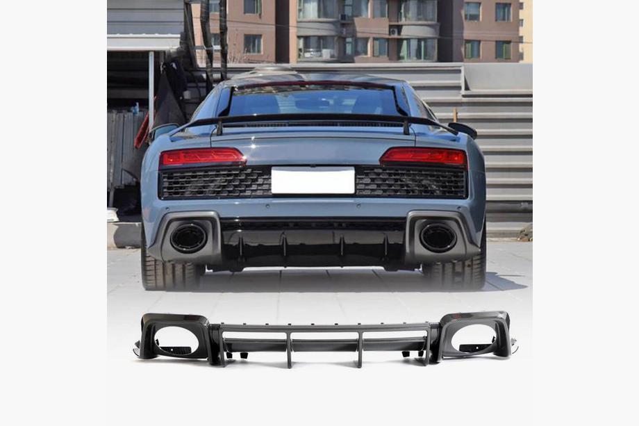 Audi R8 2015– Bageste diffuser V2 (til Spyder 2020+, carbon) Image
