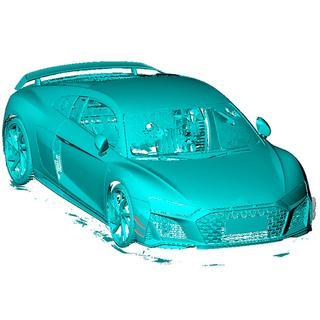 Frontlæbe til kofanger V1 (2023+, carbon) foto 2