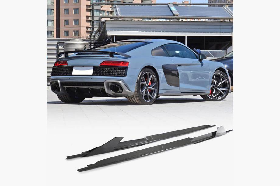 Audi R8 2015– Sideskørter V2 (Carbon) Foto 1