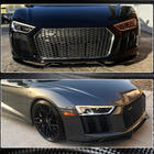 Audi R8 2015– Frontspoilerlæbe til forreste kofanger Lip V1 (2015-2020, Carbon) foto 4