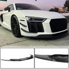 Audi R8 2015– Front kofanger læbe Lip V2 (2015-2020, Kulfiber) foto 1