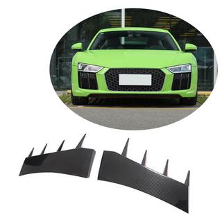 Frontspoiler læbe til forkofanger V2 (2015-2020, Carbon) foto 1