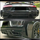 Audi R8 2015– Bagkofanger-splittere V1 (2015-2020, Carbon) foto 5