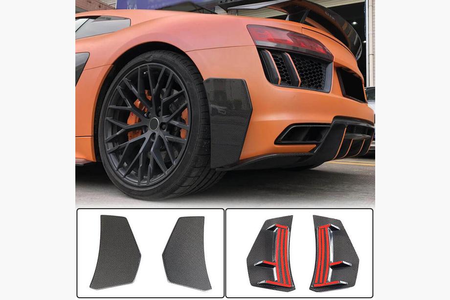 Audi R8 2015– Bagkofanger-splittere V1 (2015-2020, Carbon) Image
