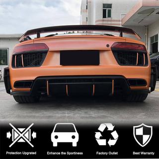 Bagkofanger-splittere V2 (2015-2020, Carbon) Audi R8 2015– foto 3