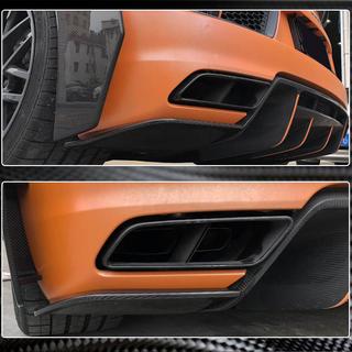 Bagkofanger-splittere V2 (2015-2020, Carbon) Audi R8 2015– foto 4