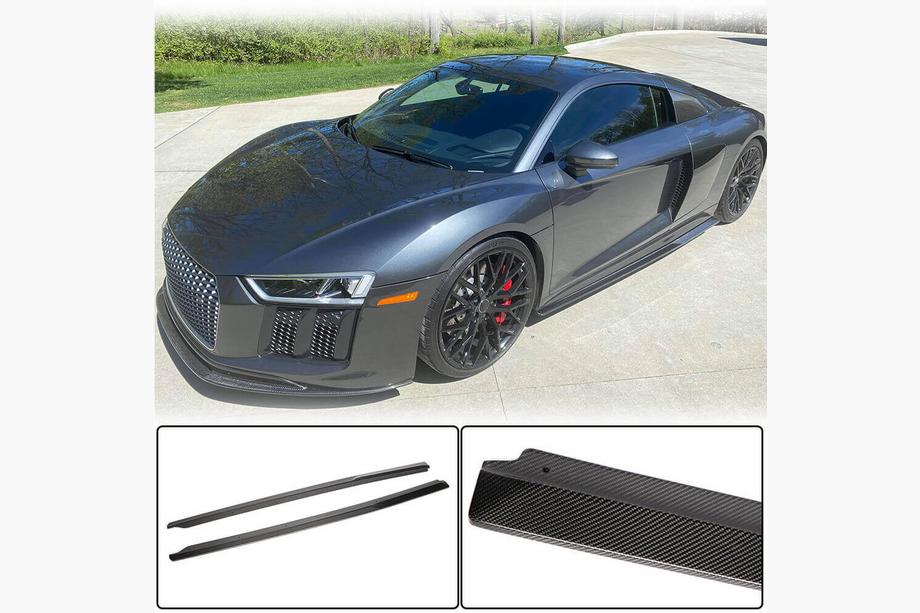 Audi R8 2015– Sideskørter V3 (Carbon) Image