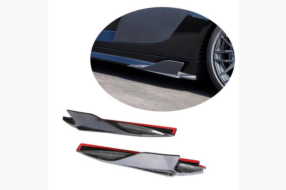 Audi R8 2015– Sideskørts-splittere (Carbon) Image