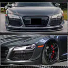 Audi R8 2006–2015 Kofangerlæbe foran (carbon) foto 5