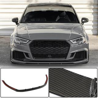 Frontsplitter læber V5 (til RS3 Sedan 2017-2020, carbon) foto 1
