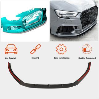 Frontsplitter læber V5 (til RS3 Sedan 2017-2020, carbon) foto 2