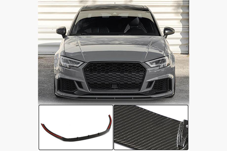 Audi A3 2012–2020 Frontsplitter læber V5 (til RS3 Sedan 2017-2020, carbon) Image