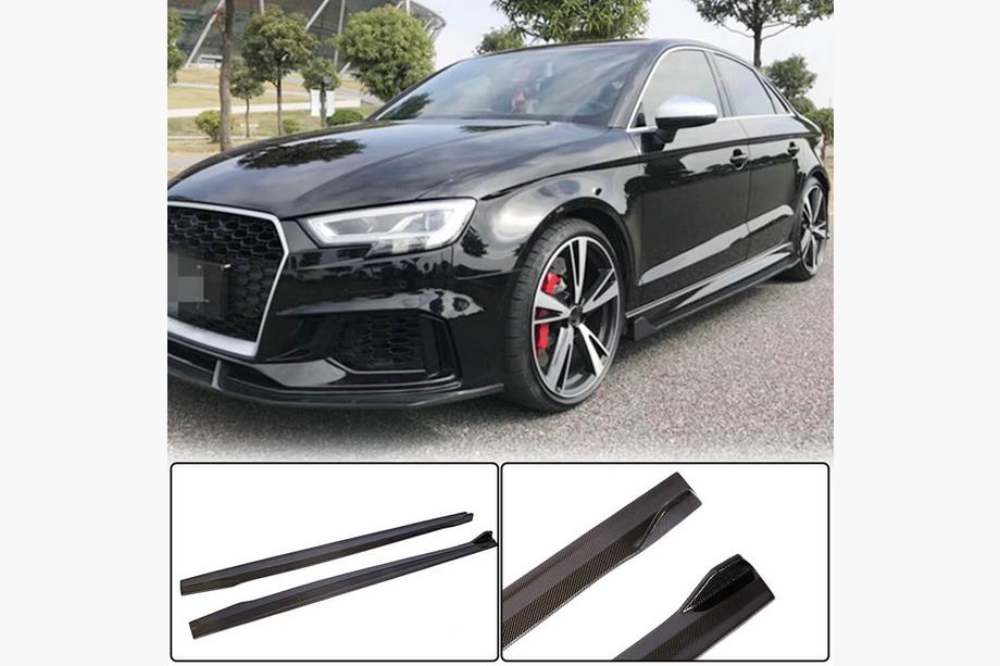 Audi A3 2012–2020 Sideskørter (til RS3 Sedan 2017-2019, carbon) Image