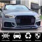 Audi A3 2012–2020 Front kofangerlæbe V3 (til RS3 Sedan 2017-2020, carbon) foto 2