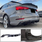 Audi A3 2012–2020 Bagkofanger-diffuser V1 (til RS3 Sedan 2017-2019, carbon) foto 1