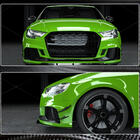 Audi A3 2012–2020 Front splittere til kofanger V2 (til RS3 Sedan 2017-2020, carbon) foto 4