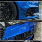 Audi A3 2012–2020 Front splittere til kofanger V2 (til RS3 Sedan 2017-2020, carbon) foto 5