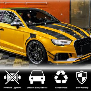 Front splittere til kofanger V2 (til RS3 Sedan 2017-2020, carbon) foto 3