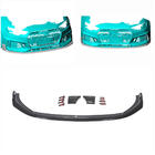 Audi A4 B9 2015–2024 Front bumper læbe Lip V1 (til RS4 Avant 2019-2021, carbon) foto 2