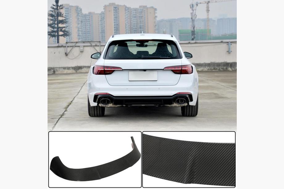 Audi A4 B9 2015–2024 Spoiler (til RS4 Avant 2020+, kulfiber) Image