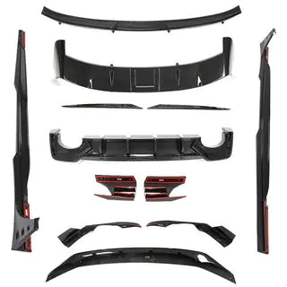 Bodykit-sæt (til RS6, carbon) Audi A6 C8 2018–2025 foto 2