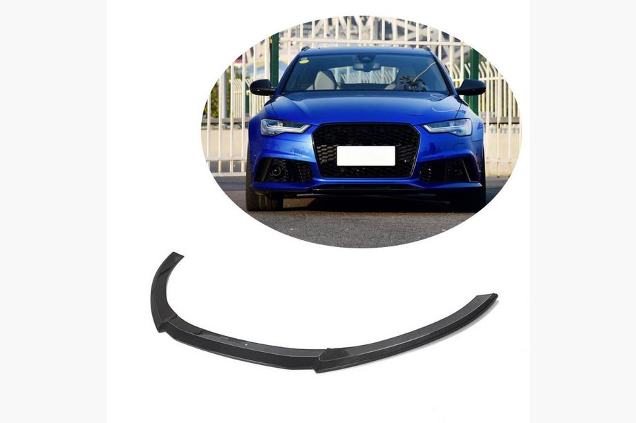 Audi A6 C7 2011–2017 Front bumperlip (Carbon) Image
