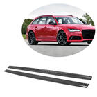 Audi A6 C7 2011–2017 Sideskørter i kulfiber (til RS6 Avant 2013-2016) foto 1