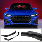 Audi A6 C8 2018–2025 Frontspoiler-lip til RS6 (kulstof) foto 1