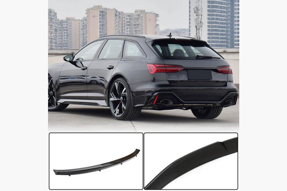 Audi A6 C8 2018–2025 V3 spoiler (til Avant, carbon) Image