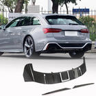 Audi A6 C8 2018–2025 Spoiler V2 (til Avant, 3 stk., kulfiber) foto 1