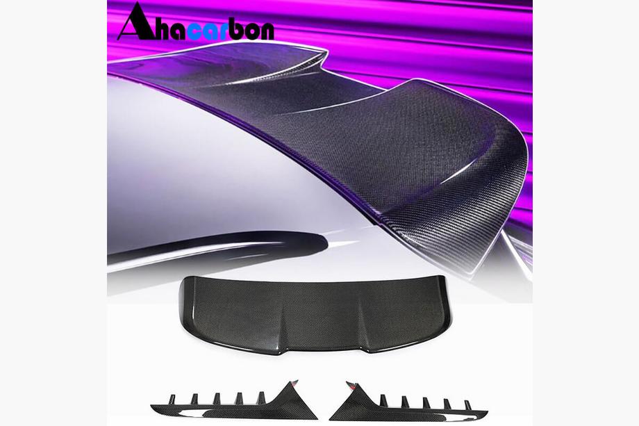 Audi A6 C8 2018–2025 Spoiler V1 (til Avant, 3 dele, carbon) Image