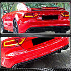 Audi A7 2010–2018 Diffuser til bagkofanger (carbon) foto 4