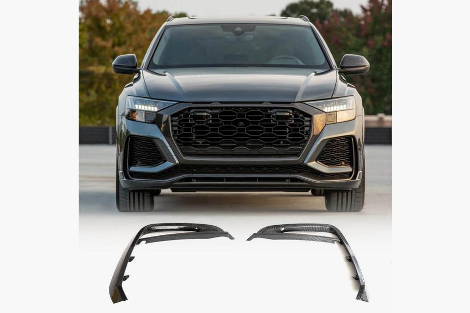 Audi Q8 2018– Kulfiberovertræk til tågelygter Foto 1