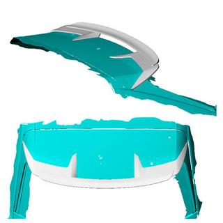 Bageste tagspoiler (carbon) foto 2