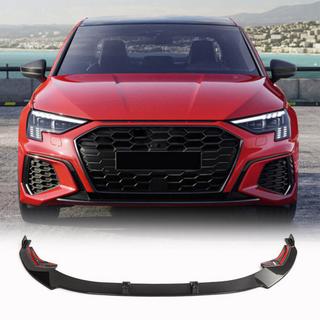 Kofangerlæbe Lip til forreste kofanger (til S-Line Sedan 2020-2023, carbon) foto 1