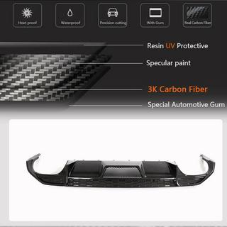 Bagkofanger diffuser V1 (til S-Line Sedan 2020-2023, carbon) foto 3