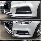 Audi A3 2012–2020 Lipspoiler til frontkofanger Lip V5 (til S-Line Sedan 2017-2020, Carbon) foto 5